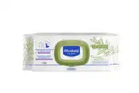 MUSTELA - Lingettes nettoyantes à l'huile d'olive x50