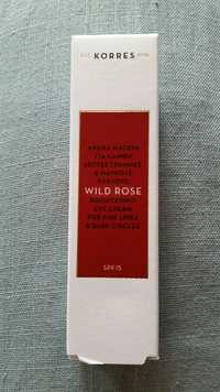 KORRES - Wild Rose - Eye cream SPF 15