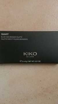 KIKO - Smart - Palette fard et poudre bronzante