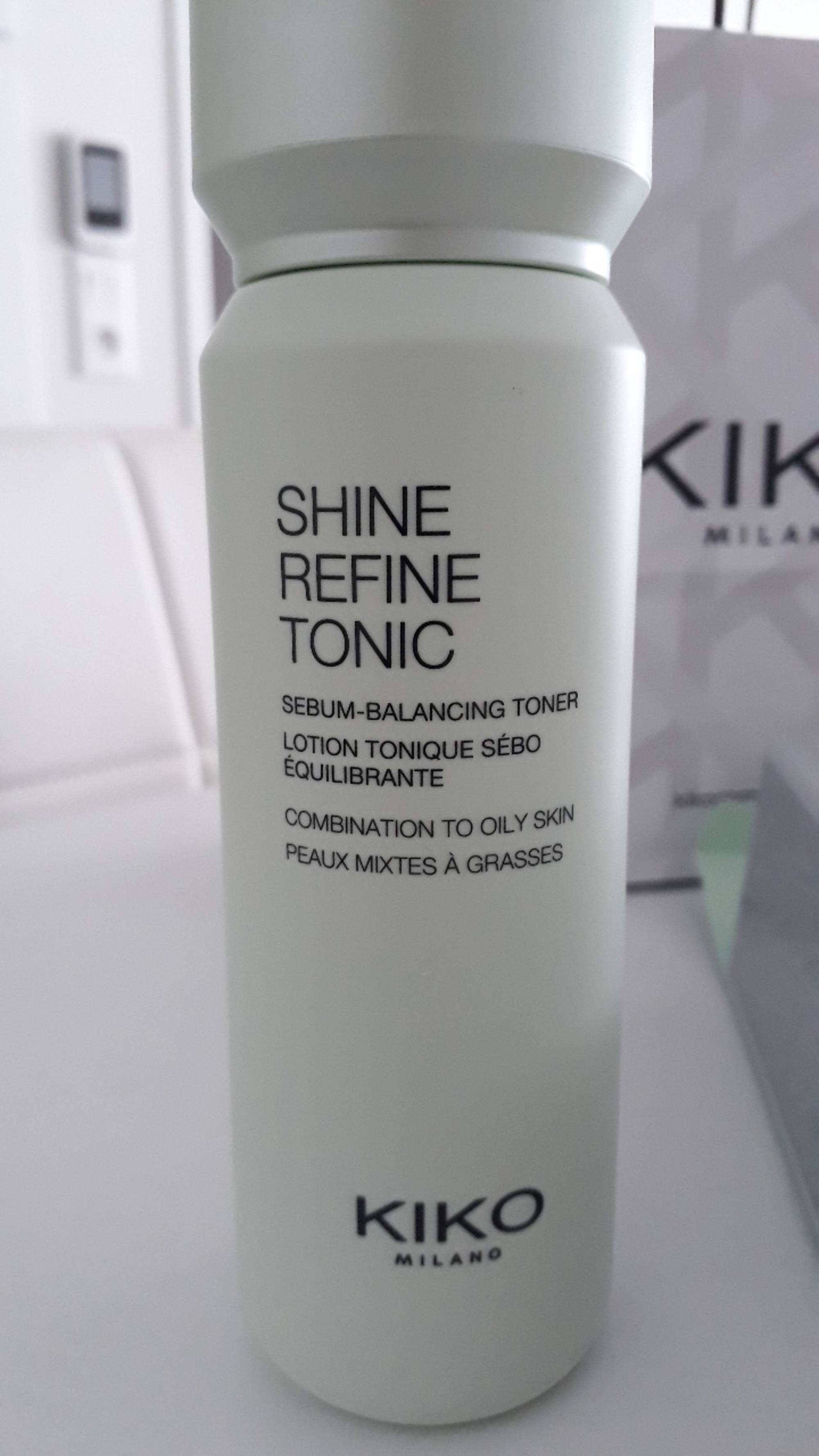 KIKO - Shine refine tonic - Lotion tonique sébo équilibrante