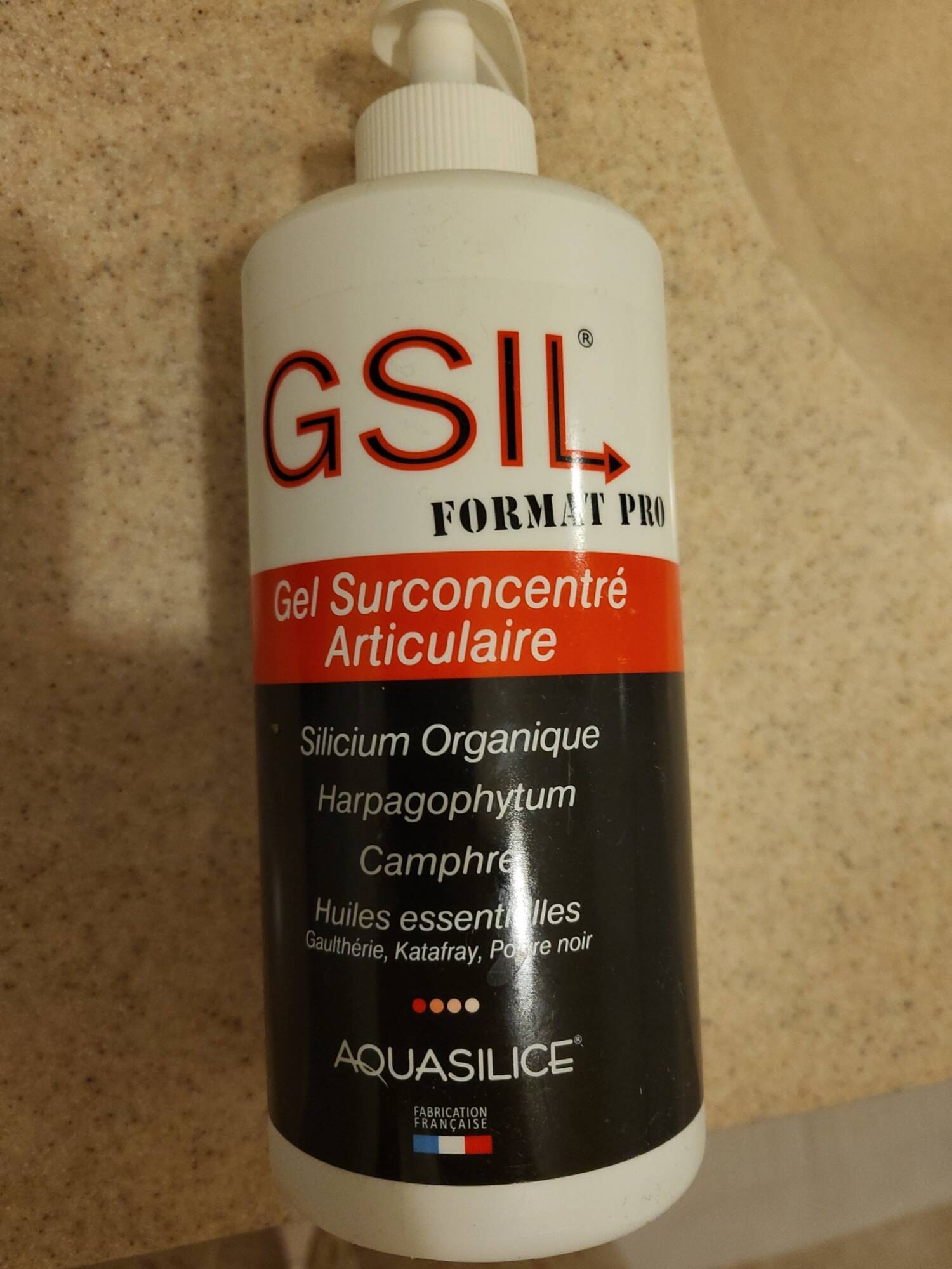 AQUASILICE - GSIL - Gel surconcentré articulaire