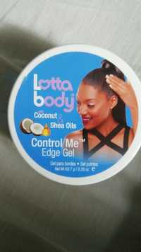 LOTTA BODY - Control me - Edge gel with coconut & shea oils 