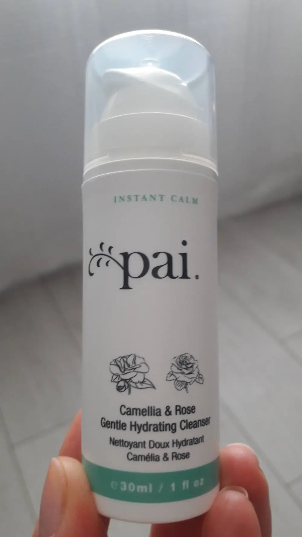 PAI - Camellia & rose - Nettoyant doux hydratant