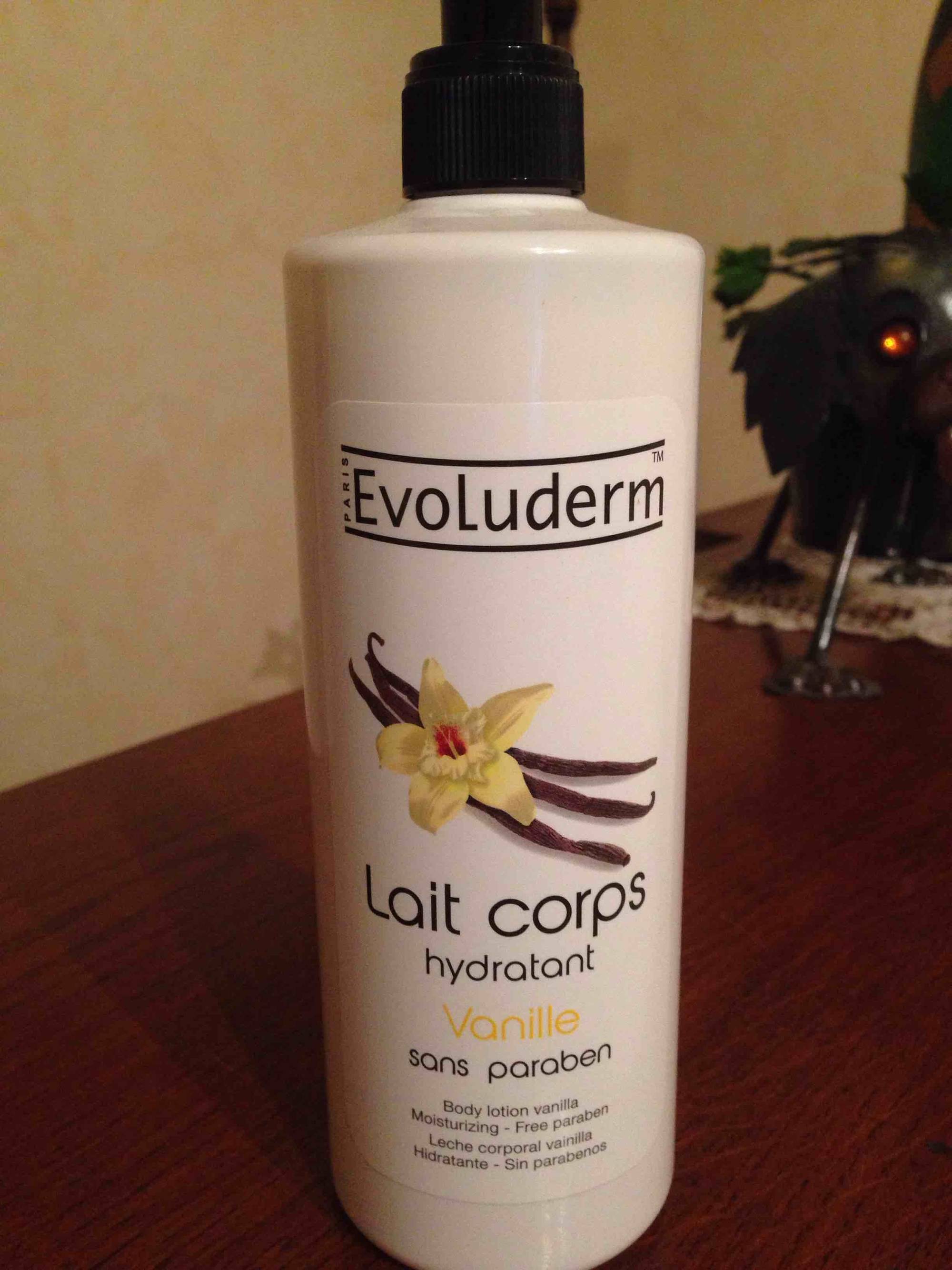EVOLUDERM - Vanille - Lait corps hydratant 