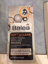 BALEA - Soft & clear - Anti-pickel peel-off maske