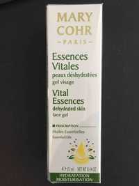 MARY COHR - Essences vitales - Gel visage peaux déshydratées