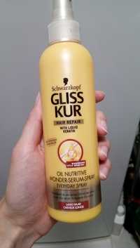 SCHWARZKOPF - Gliss kur - Oil nutritive wonder serum spray