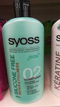 SYOSS - Silicone free Repair & fullness - Conditioner
