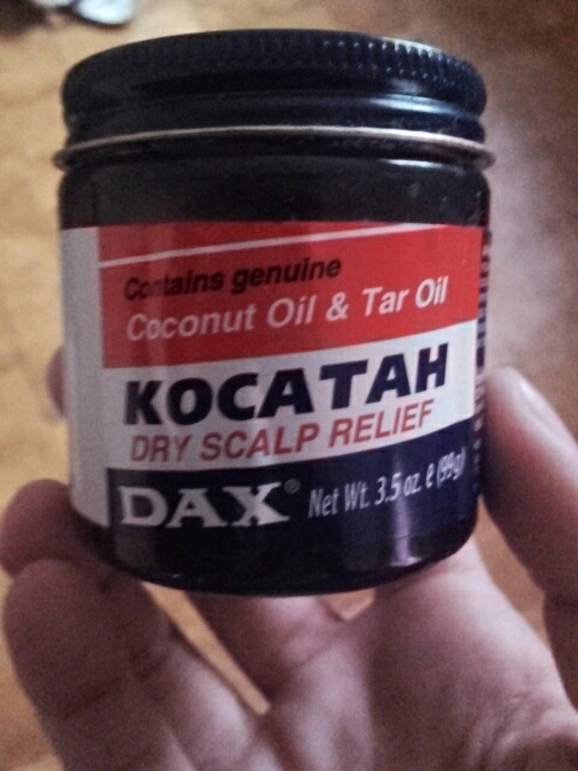 DAX - Kocatah dry scalp relief - Coconut oil & tar oil
