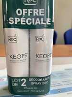 ROC - Keops - Déodorant spray sec 24 h
