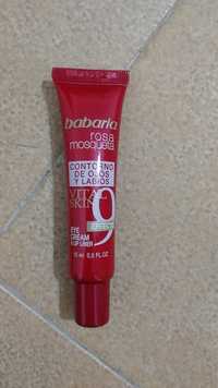 BABARIA - Rosa mosqueta vital skin 9 - Eye cream & lip liner