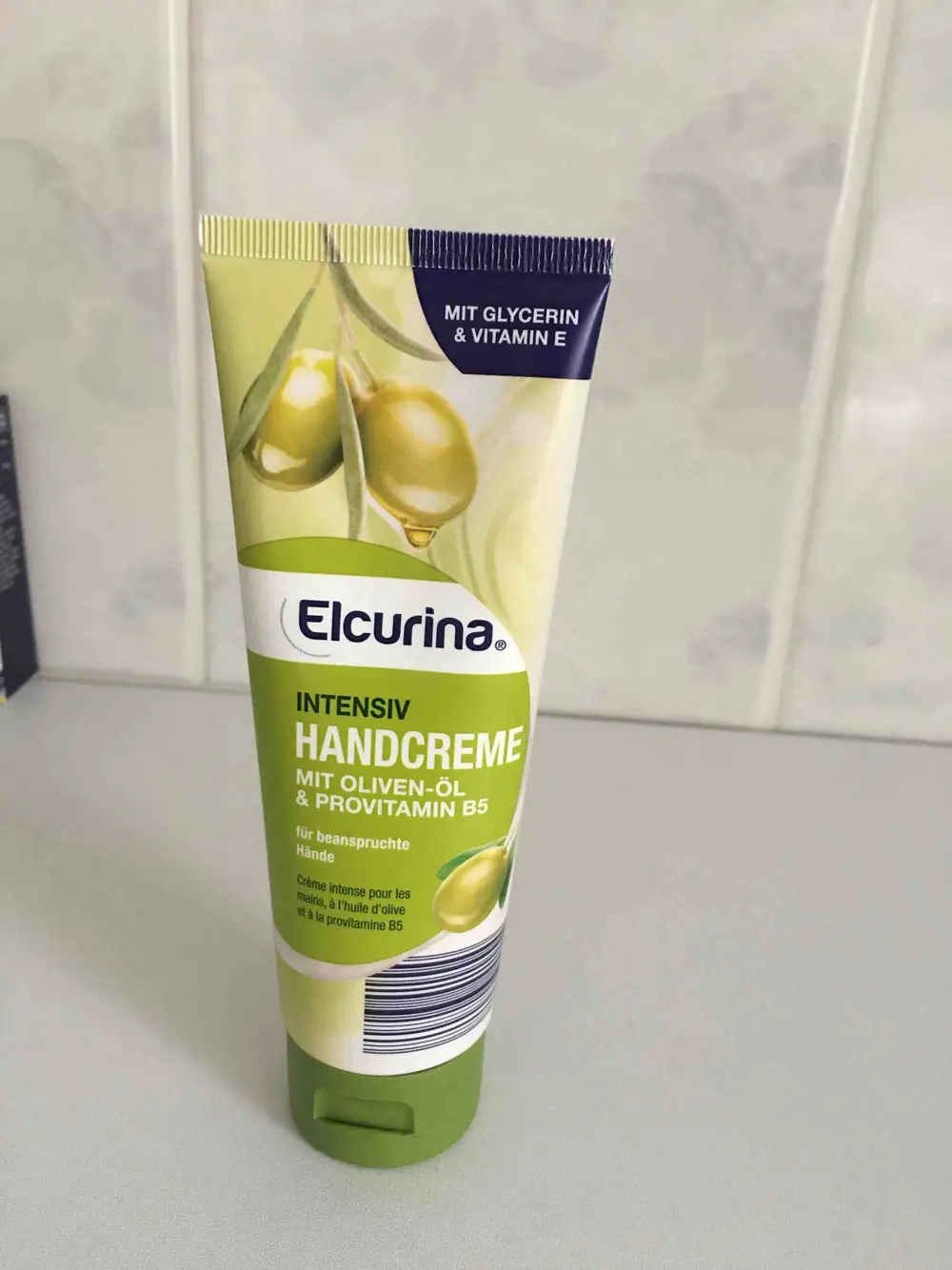 ELCURINA - Intensiv - Handcreme mit oliven-öl & provitamin B5