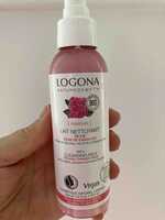 LOGONA - Lait nettoyant riche rose de damas bio
