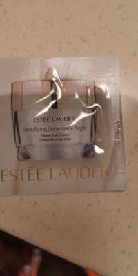 ESTEE LAUDER - Revitalizing supreme + bright - Crème douceur éclat