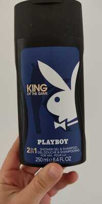 PLAYBOY - King of the game - 2 en 1 Gel douche & Shampooing pour Lui