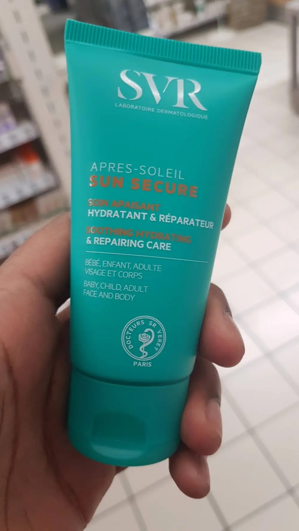 SVR LABORATOIRE DERMATOLOGIQUE - Après-soleil - Soin apaisant