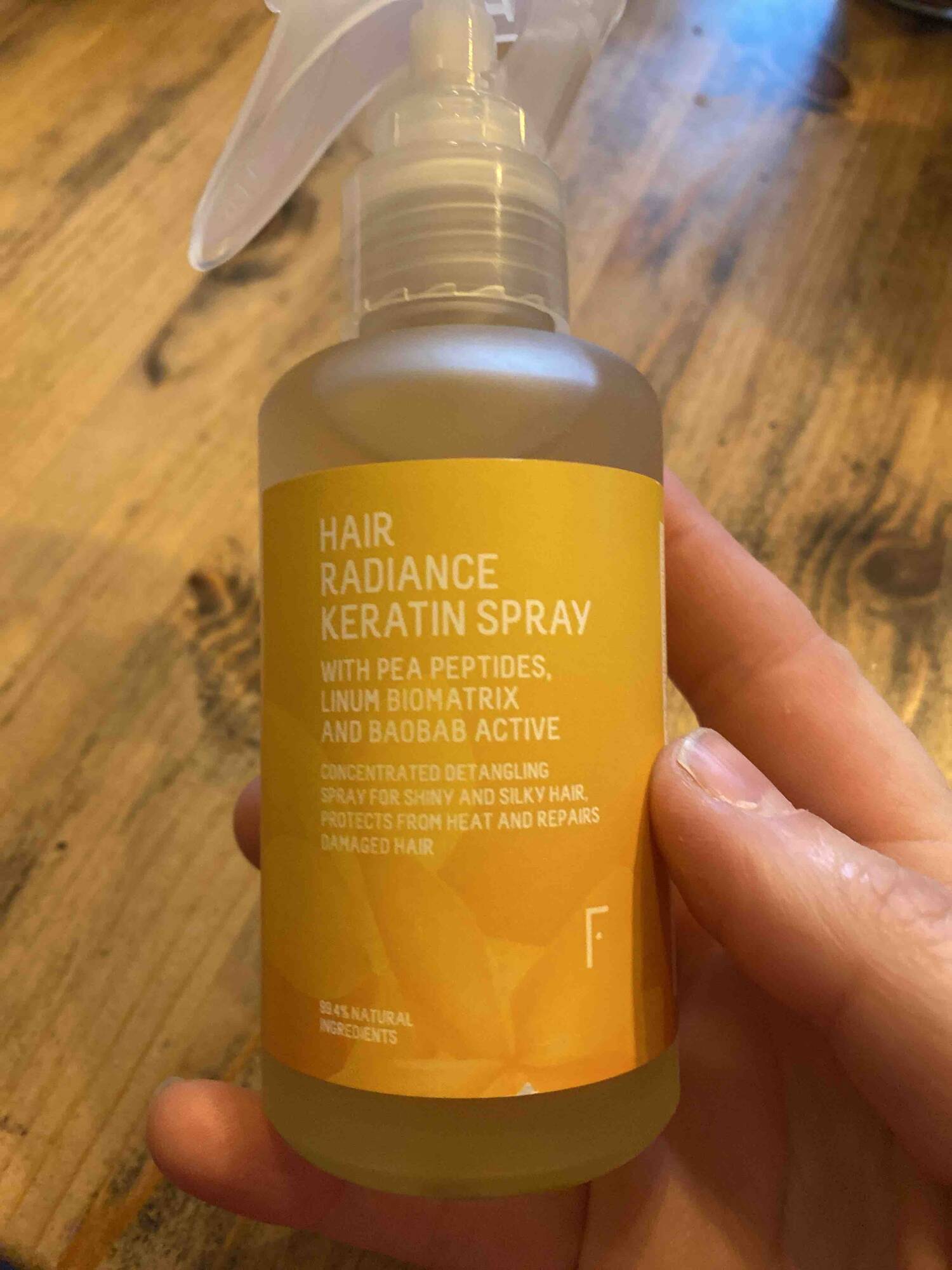 FRESHLY COSMETICS - Hair radiance keratin spray Concentrated detangling
