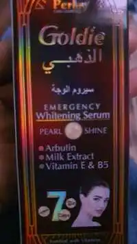 PERLAY - Goldie - Emergency whitening serum 7days