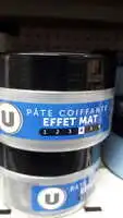 BY U - Pâte coiffante effet mat