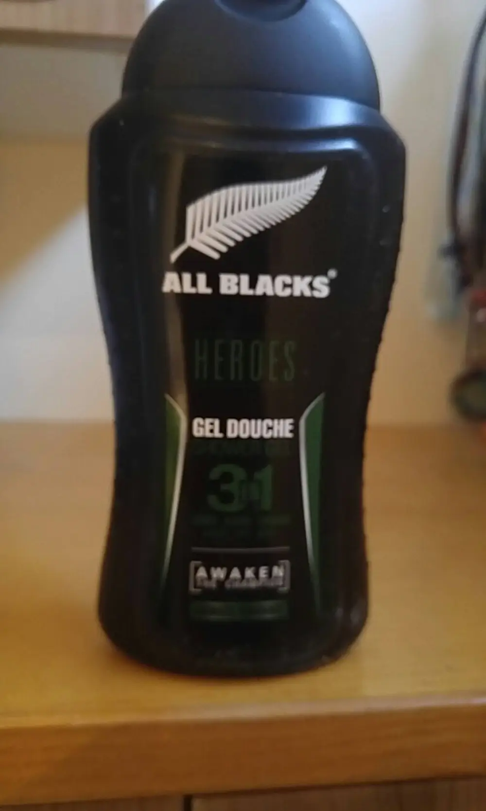 ALL BLACKS - Heroes - Gel douche 3 en 1