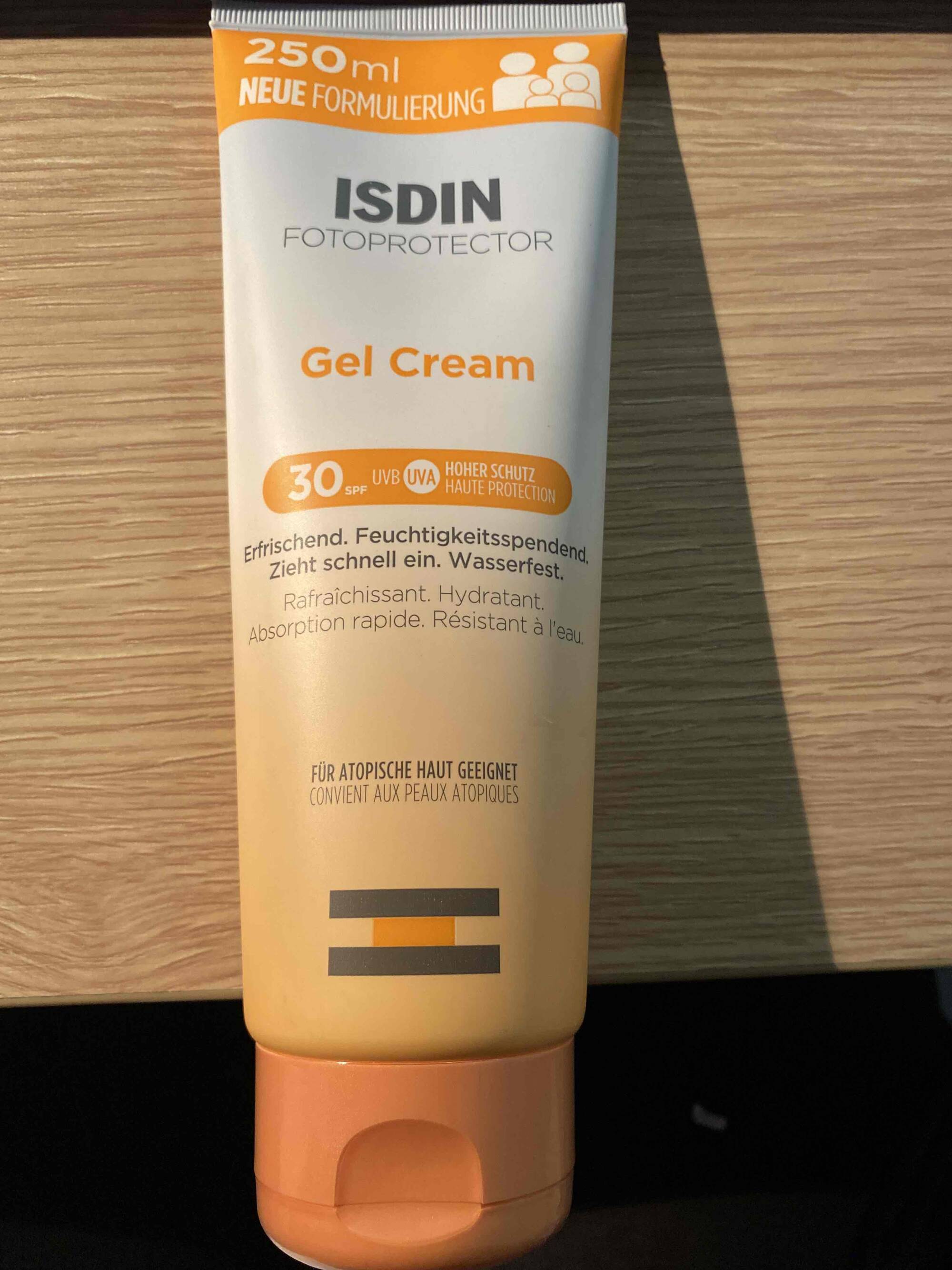 ISDIN - Fotoprotector - Gel cream SPF 30