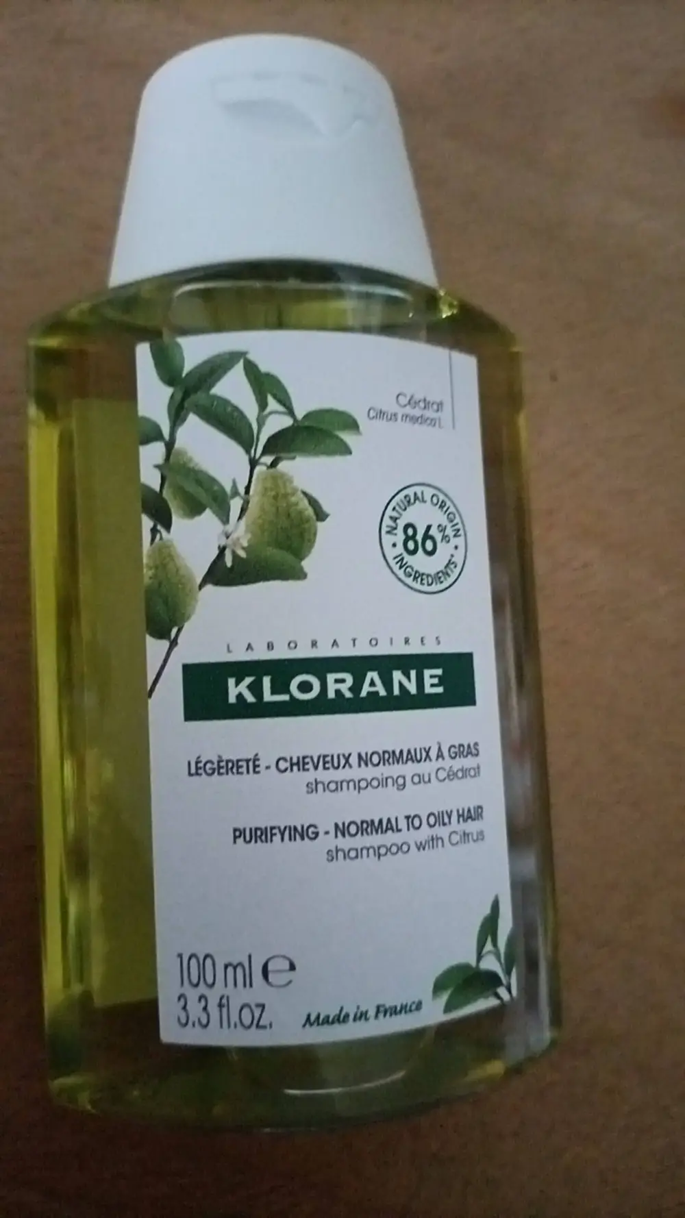 KLORANE - Shampooing au cédrat