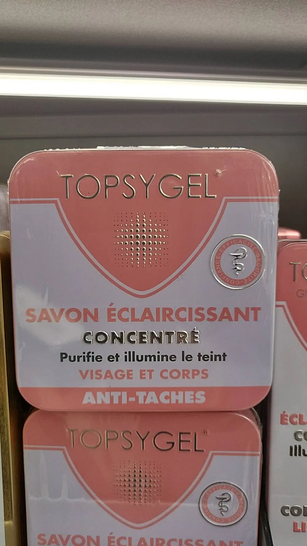TOPSYGEL - Savon éclaircissant concentré anti-tâche