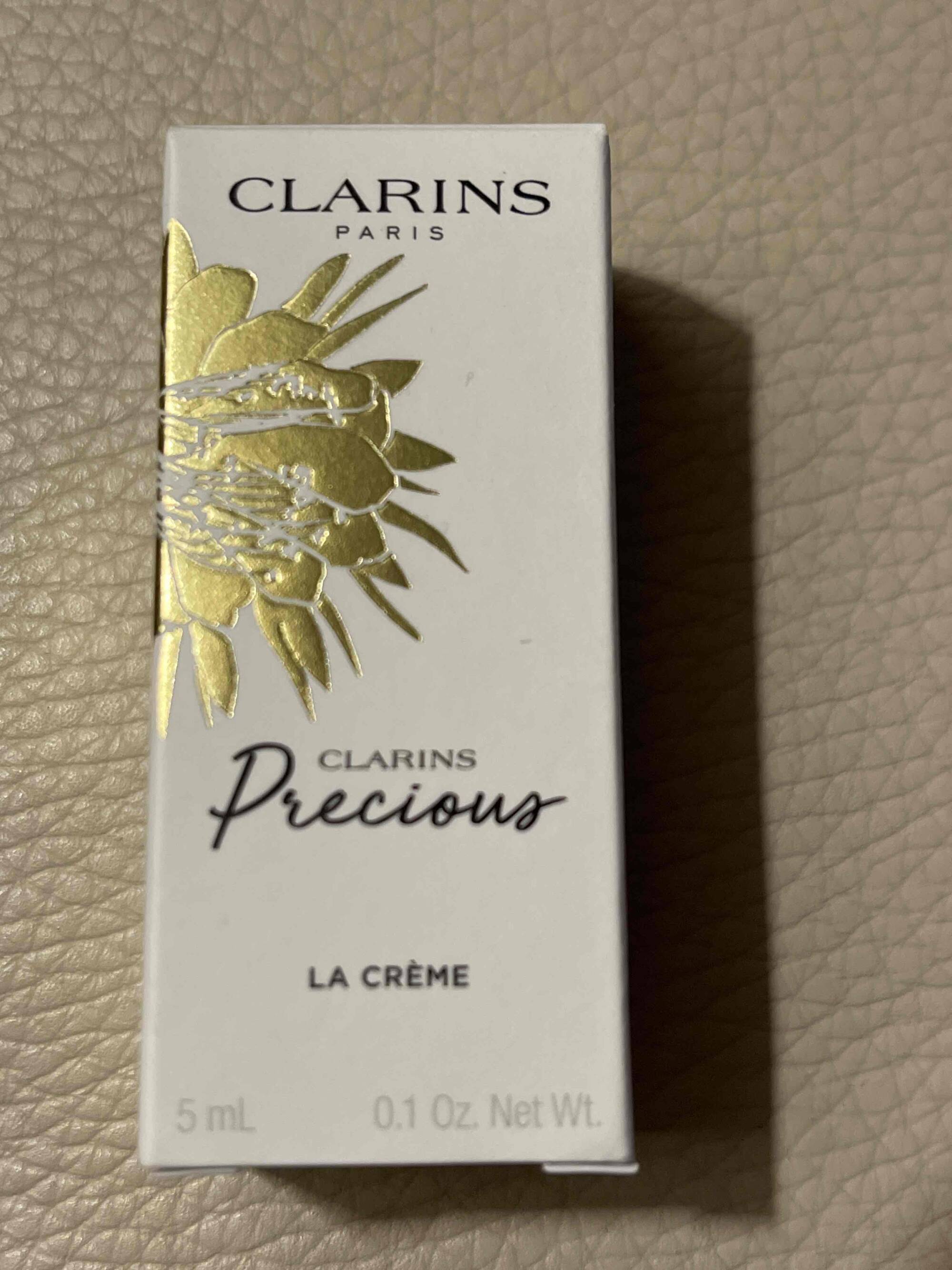 CLARINS - Clarins precious - La crème