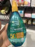 GARNIER - Ambre solaire UV water - Transparent protecting spray SPF 50