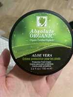 ABSOLUTE ORGANIC - Aloe vera - Crème protectrice pour les pieds