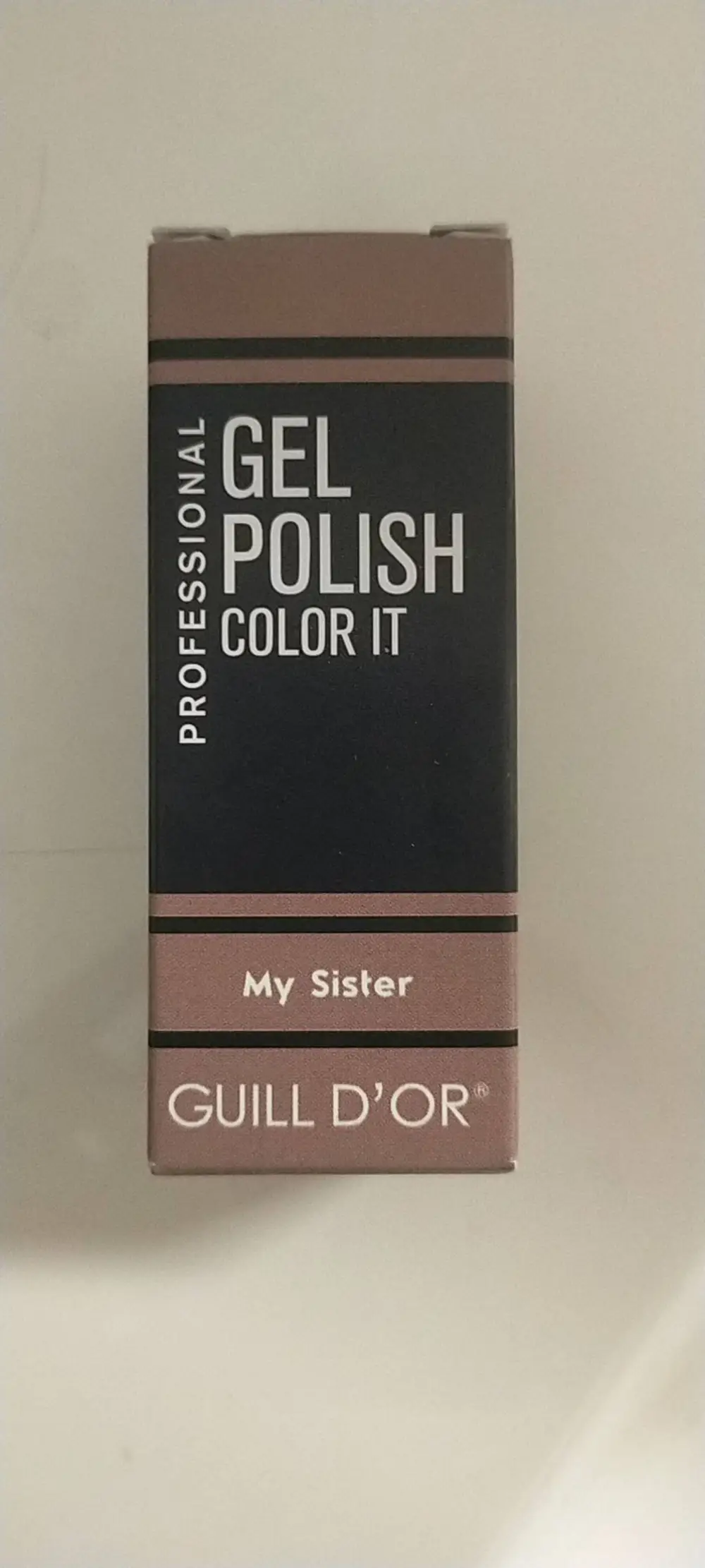 GUILL D'OR - Gel polish color it my sister