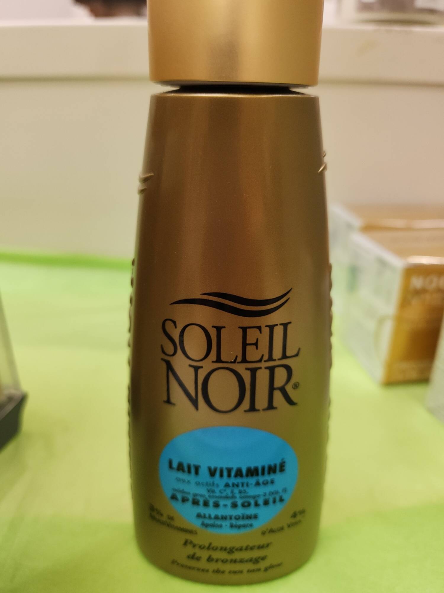 SOLEIL NOIR - Lait vitaminé - Après soleil