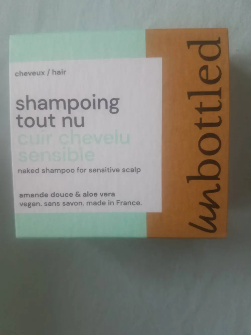 UN BOTTLED - Shampoing tout nu cuir chevelu sensible