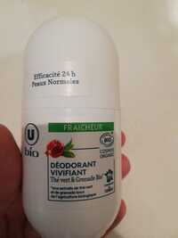 U BIO - Fraîcheur - Déodorant vivifiant 24h peaux normales