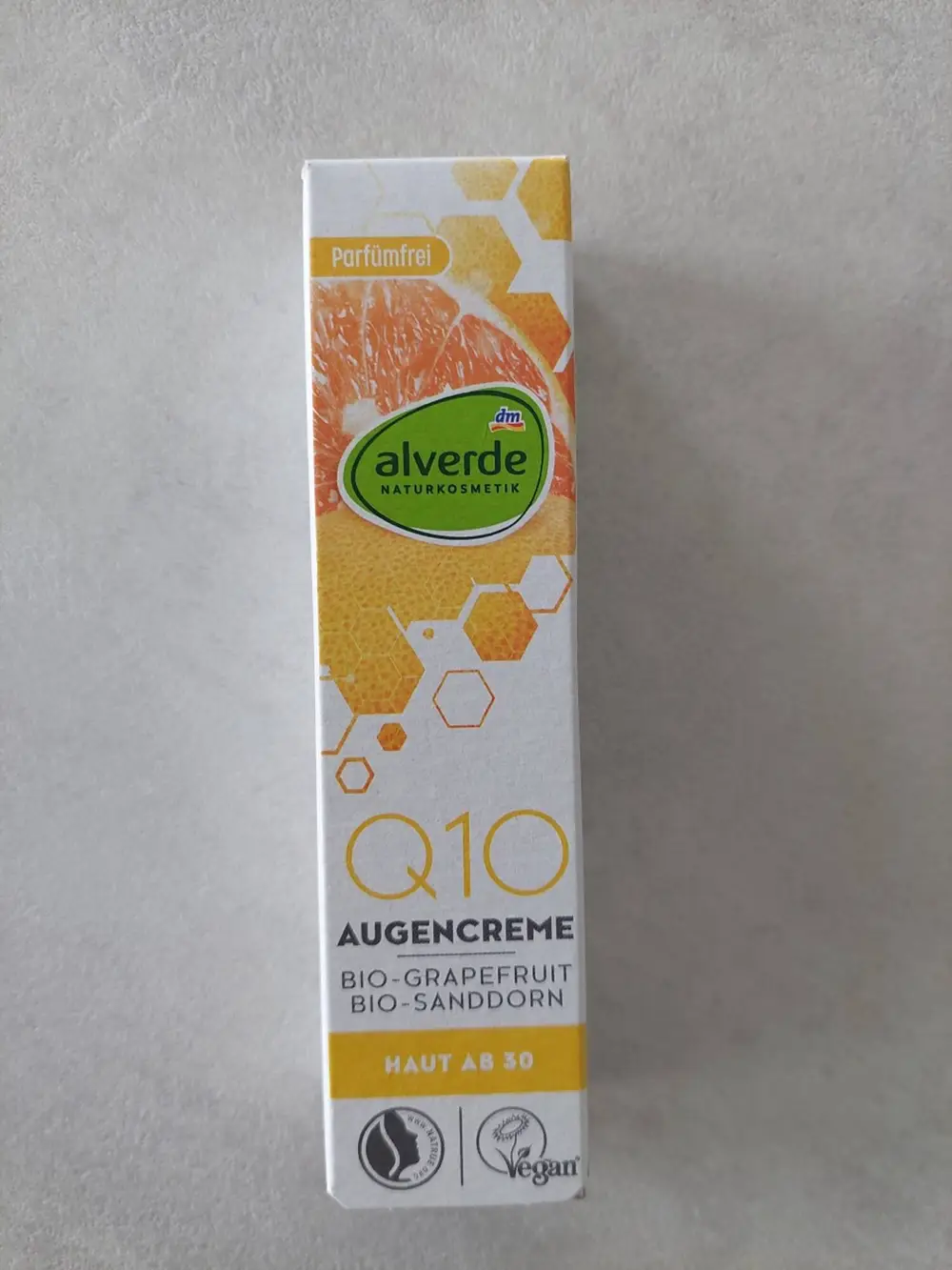 ALVERDE - Q10 augencreme bio-grapefruit 