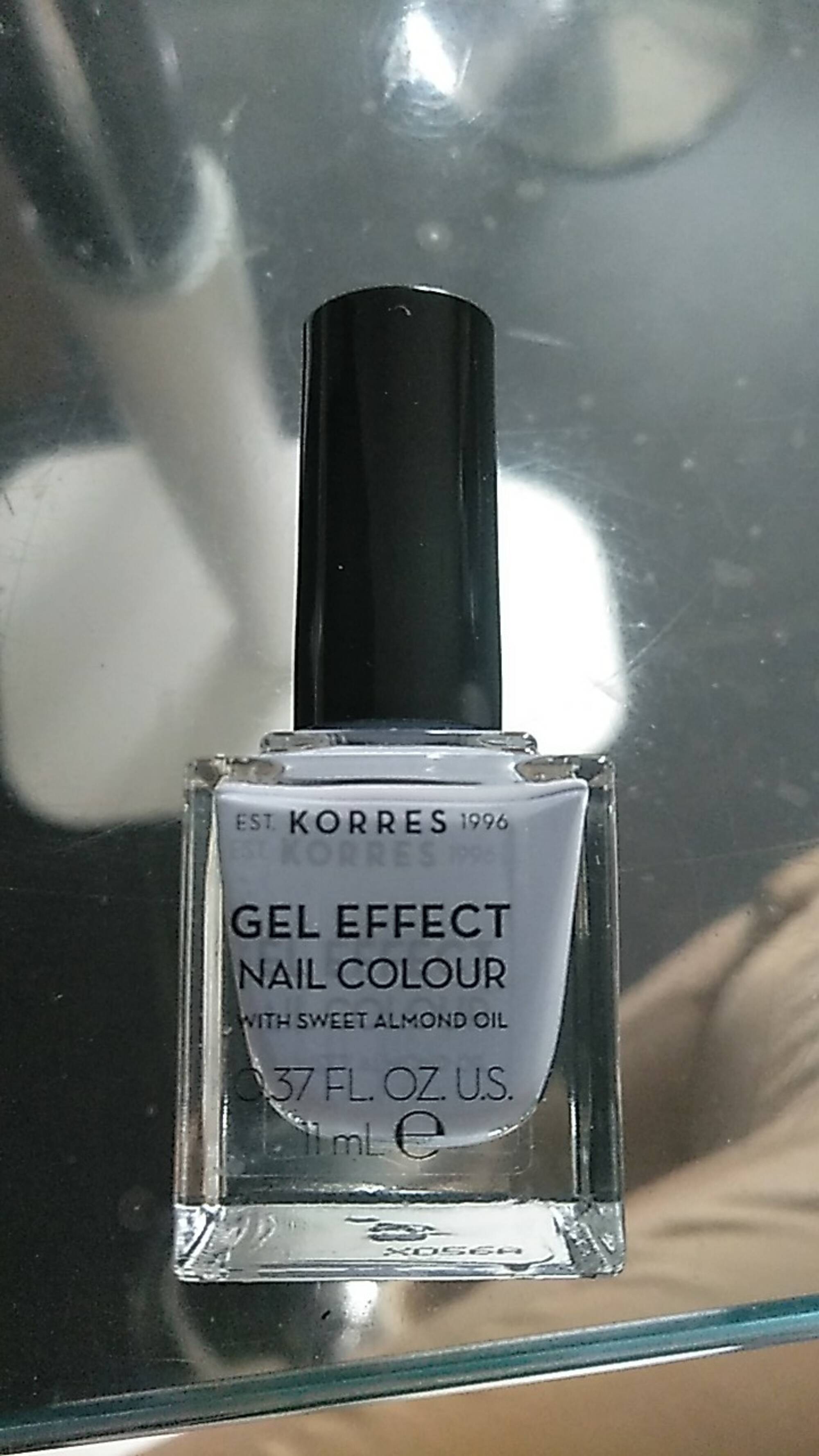 KORRES - gel effect - nail colour