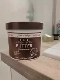 YARI - Secret d'Afrique - 3-in-1 hand and body butter 