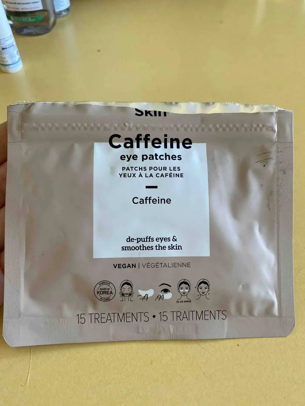 PS SKIN - Caffeine - eye patches