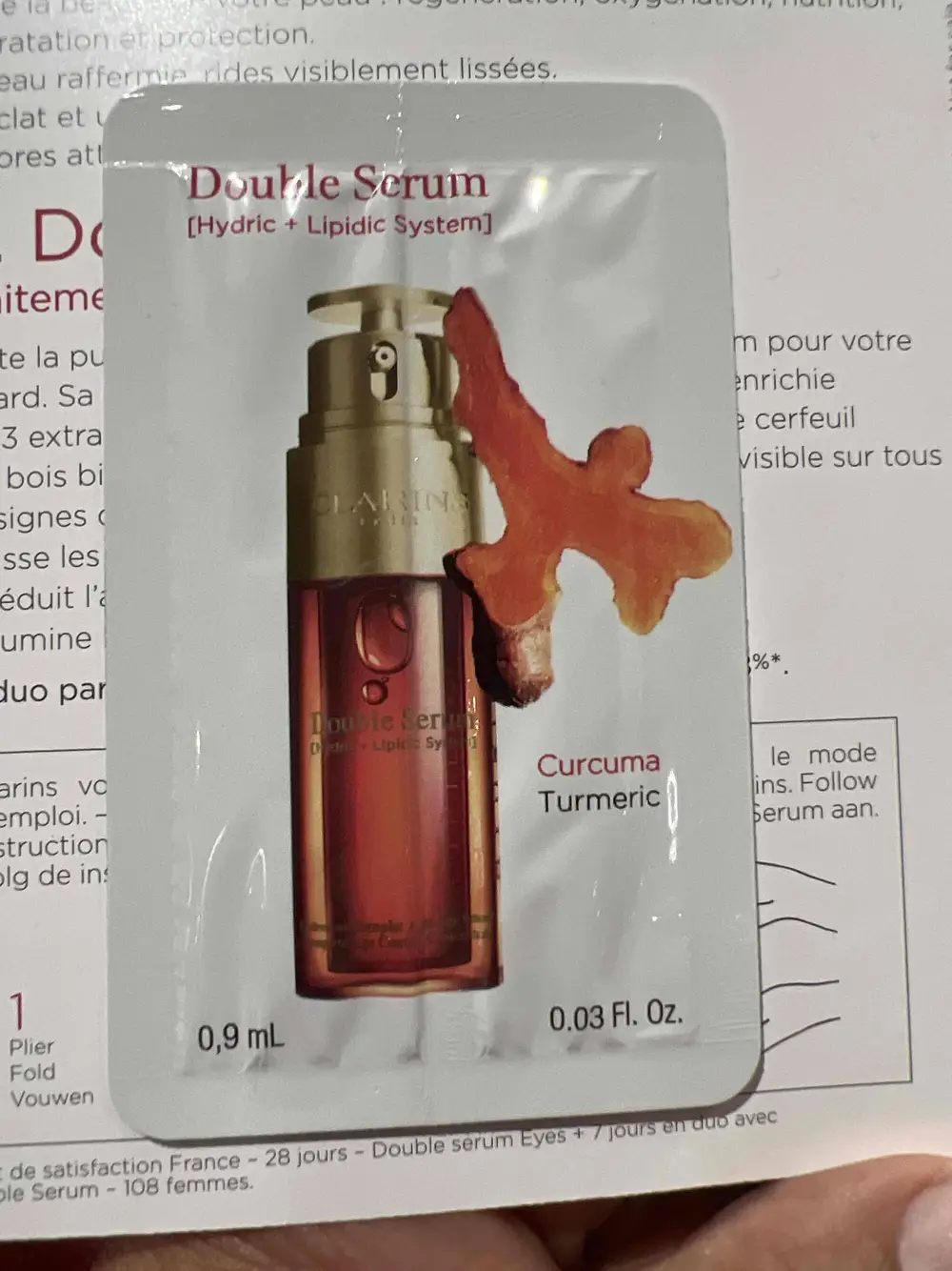 CLARINS - Double serum et double eye