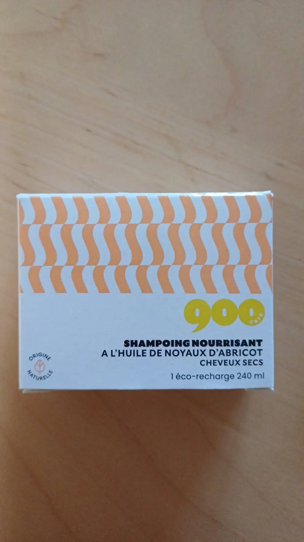 900.CARE - Huile de noyaux d'abricot - Shampoing nourrissant