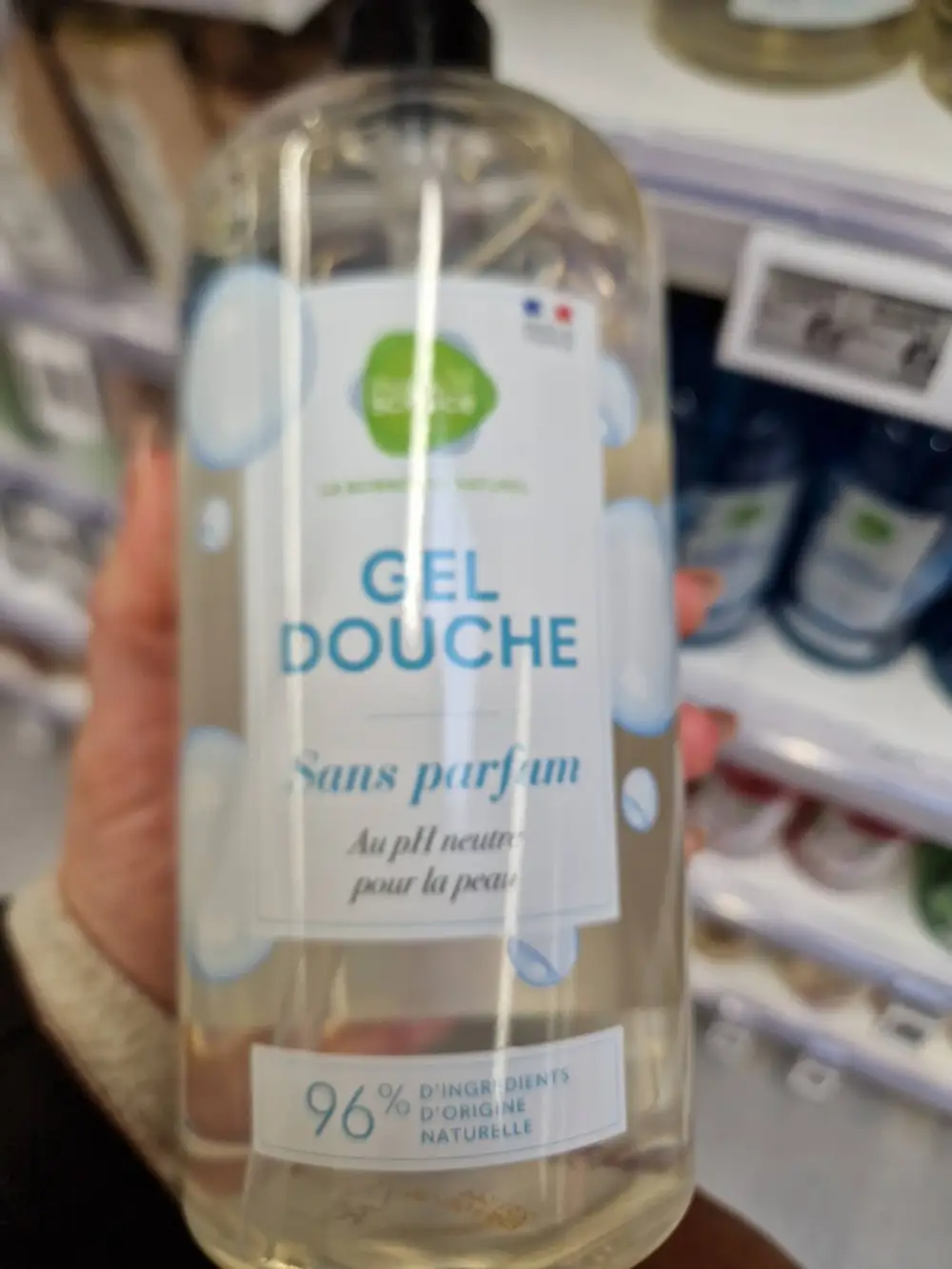 PHARMASCIENCE - Gel douche sans parfum