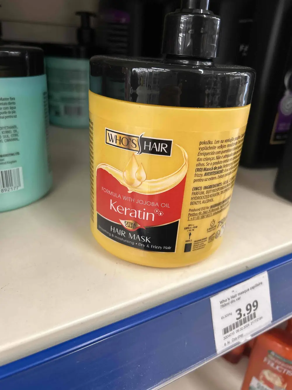WHO'S HAIR ? - Keratin - Hair mask
