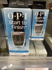 O.P.I - Start to finish - Soin des ongles 3 en 1