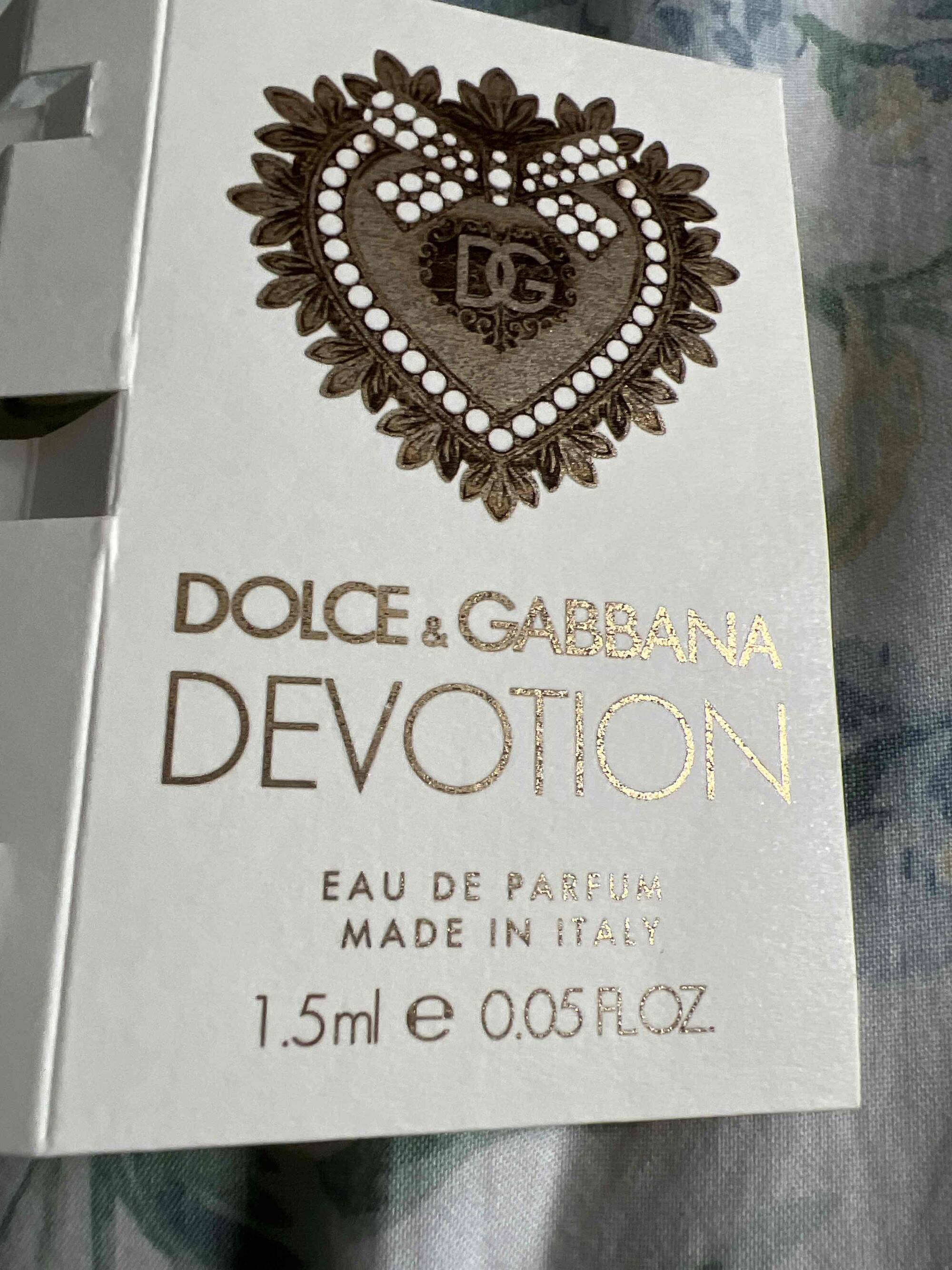 DOLCE & GABBANA - Dévotion - Eau de parfum 