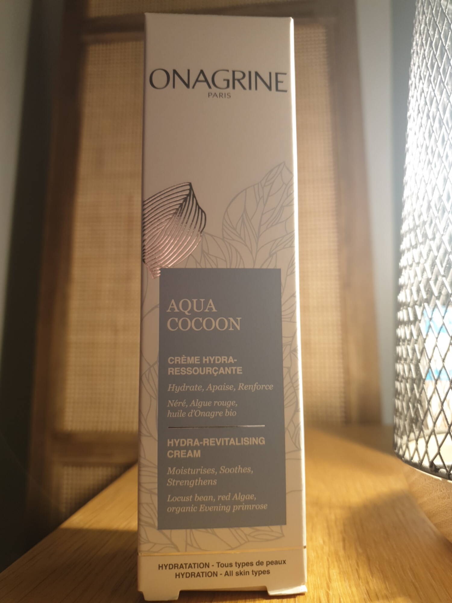 ONAGRINE - Aqua cocoon - Crème hydra-ressourçante