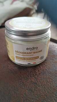 ENDRO COSMETIQUES - Déodorant baume parfum bergamote bio