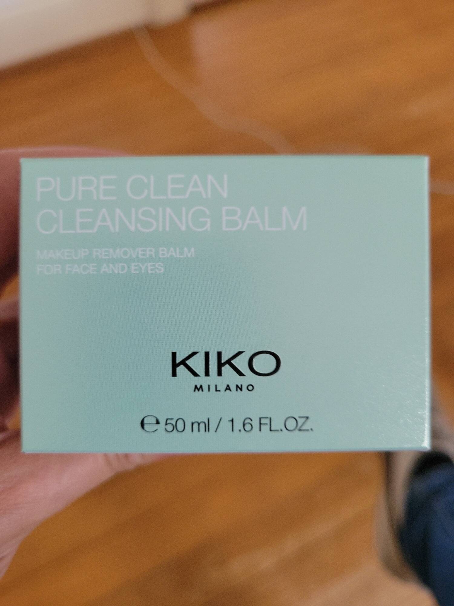 KIKO - Pure clean - Cleansing balm for face and eyes
