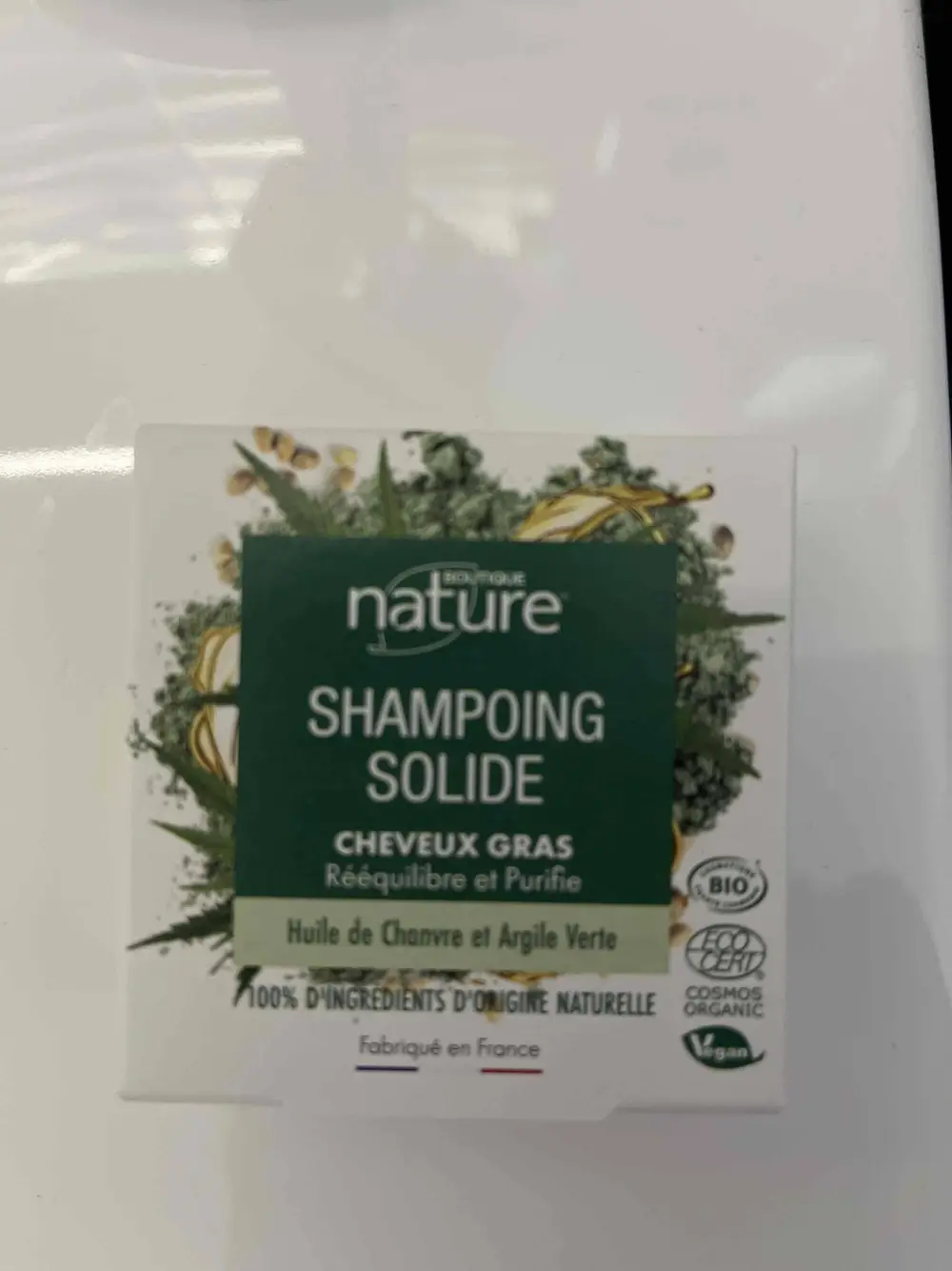 BOUTIQUE NATURE - Shampooing solide cheveux gras