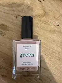 MANUCURIST - Green - Nail polish dune 