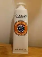 L'OCCITANE - Crème pieds peaux sèches 